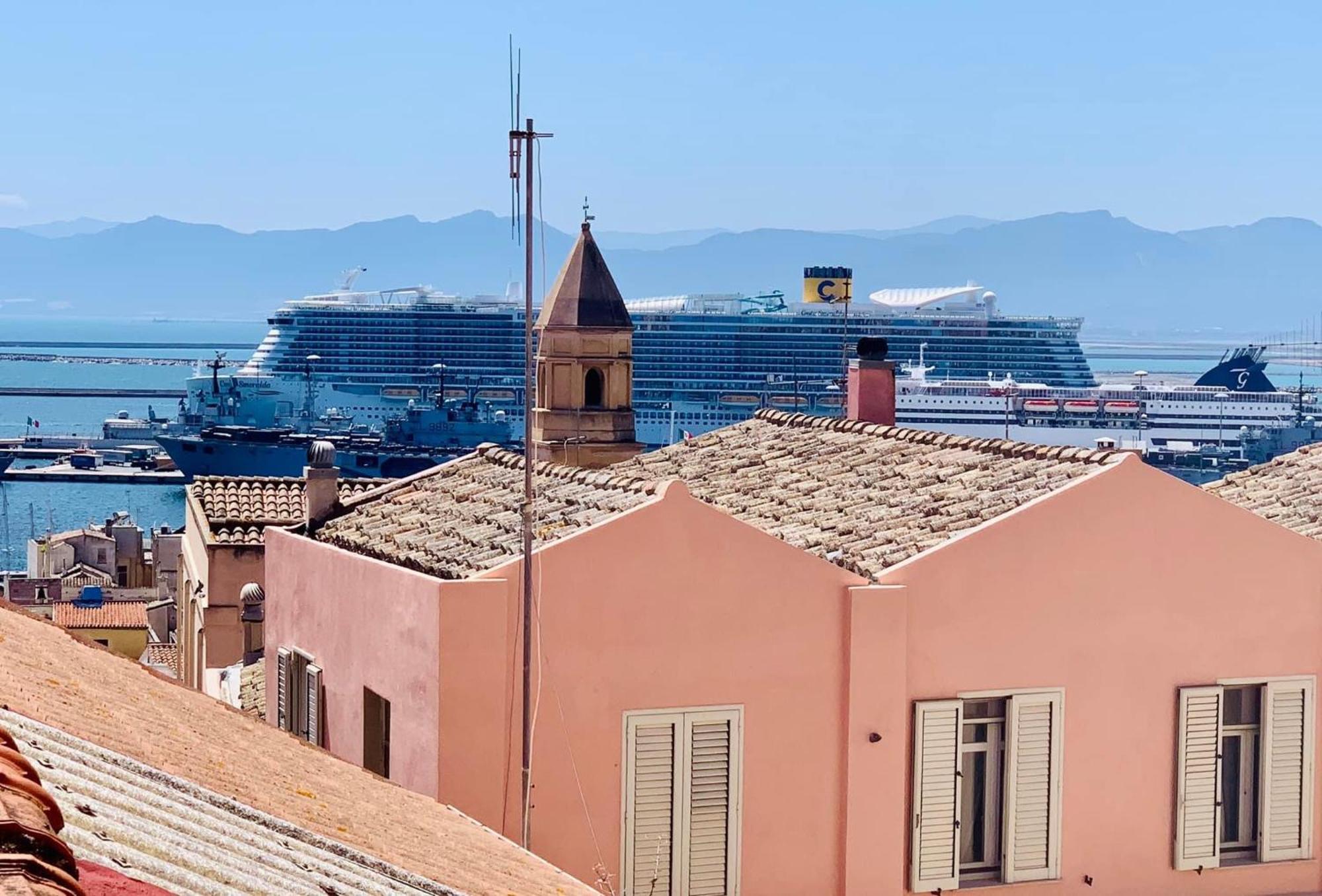 卡利亚里Oasi Urbana Con Terrazza E Vista公寓 外观 照片